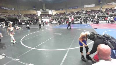 70 lbs Rr Rnd 2 - Jonah Dusing, Black Fox Wrestling Academy vs Bentley Churape, Pomona Elite