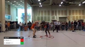 Consolation - Roderick Davis, Gardner-Webb vs Austin McNeill, Campbell