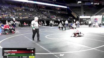 150 Class 1 lbs Semifinal - Conner Menke, Lawson vs Kellen Long, Butler