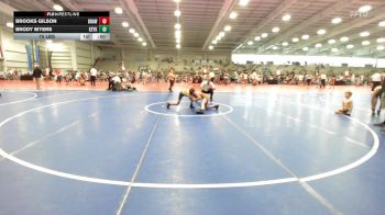 75 lbs Rr Rnd 2 - Brooks Gilson, Brawler Elite vs Brody Myers, Keystone Krush