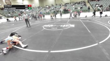 86 lbs 3rd Place - Kai Reilly, Damonte Mustangs WC vs Isaac Ulibarri, Gold Rush Wrestling