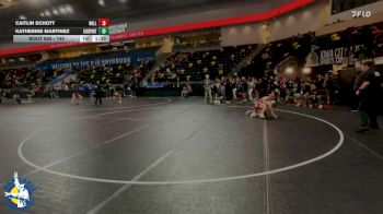 145 lbs Cons. Round 3 - Caitlin Schott, Williamsburg vs Katherine Martinez, Lockport (Twp.)