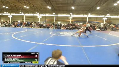 49A Cons. Round 2 - Knox Timmons, Fighting Squirrels Wrestling C vs Connor Barajas, Mountain Man Wrestling Club