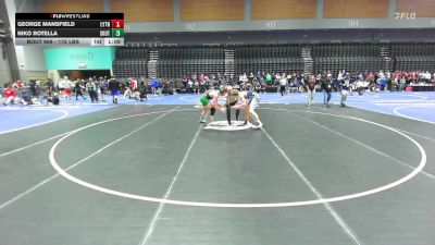 175 lbs Round Of 32 - George Mansfield, Layton vs Niko Rotella, Omaha Skutt Catholic