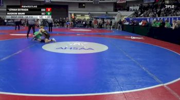 5A 113 lbs Quarterfinal - Ethan Estrada, Corner vs Hudson Mann, Holtville