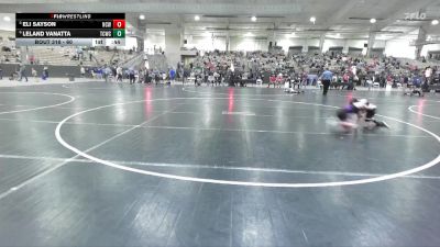 60 lbs Quarterfinal - Eli Sayson, Nashville Catholic Wrestling vs Leland Vanatta, Fairview Jackets Youth Wrestling