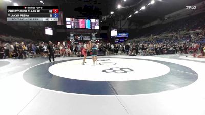 285 lbs Champ. Rd Of 64 - Christopher Clark Jr, OH vs Lakyr Peska, IA