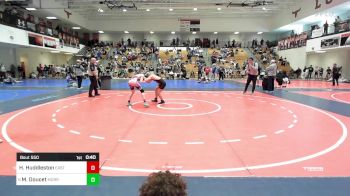 113 lbs Consi Of 8 #2 - Hayes Huddleston, East Coweta High School Wrestling vs Matthew Doucet, Morris Fitness Wrestling Club