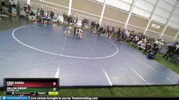 67 lbs Quarterfinal - Cree Garza, INWTC vs Dillon Sweat, Kalispell WC