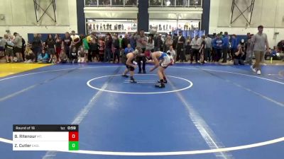 124 lbs Round Of 16 - Bentley Ritenour, Mt. Pleasant vs Zack Cutler, Eagle WC