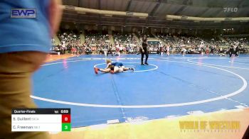 88 lbs Quarterfinal - Santiago Guillent, Socal Grappling Club vs Case Freeman, Sebolt Wrestling Academy