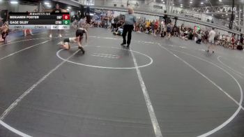 52 lbs Round 4 (6 Team) - Gage Silby, CTWHALE ORCA vs Benjamin Foster, OMP