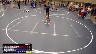 59 lbs Cons. Semi - Dake Buttell, Wrestling Brotherhood vs Phillip Yang-Elson, Summit Wrestling Academy