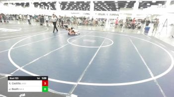 106 lbs Semifinal - Xavier Castillo, Juggernaut WC vs Jorgen Booth, NM Royalty
