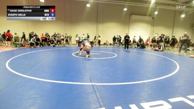57 lbs Cons. Round 2 - Gage Singleton, Beaver Dam Wrestling Regional Training Center vs Joseph Mills, Nor Cal Take Down Wrestling Club