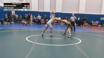 132 lbs Cons. Round 3 - Carlos Salazar, Hewlett vs Reef Dillard, Bethlehem Catholic