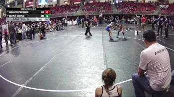 58 lbs 7th Place Match - Adalyn Pavelka, Niobrara/Verdigre vs Espen Little, Beatrice Wrestling Club - Girls
