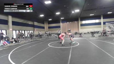 157 lbs Consi Of 8 #2 - Samuel Semken, MAW Wrestling Academy vs Tomas Campian, Christopher Columbus HS