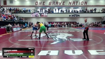 285 lbs Quarters & 1st Wb (16 Team) - Domimarkeyo Walden, Dublin vs Connor Harris, Trion