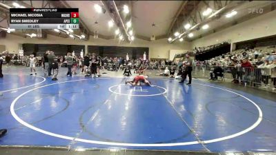 81 lbs Rr Rnd 8 - Michael Nicosia, Mat Assassins Black vs Ryan Smedley, Apex MS