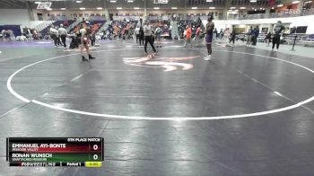 197 lbs 5th Place Match - Ronan Wunsch, Unattached Missouri vs Emmanuel Ayi-Bonte, Missouri Valley