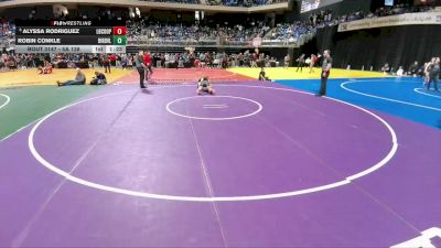 5A 138 lbs Quarterfinal - Alyssa Rodriguez, Lubbock Cooper vs Robin Conkle, North Richland Hills Birdville