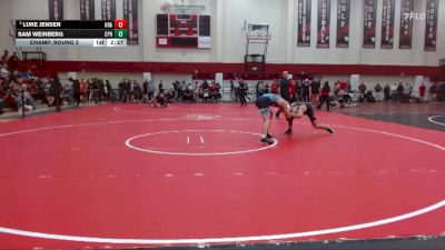 149 lbs Champ. Round 2 - Sam Weinberg, Cal Poly Humboldt vs Luke Jensen, Unattached
