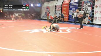 113 Class 4 lbs Champ. Round 1 - Max Rowe, Lafayette (Wildwood) vs Jack Bals, Ft. Zumwalt North