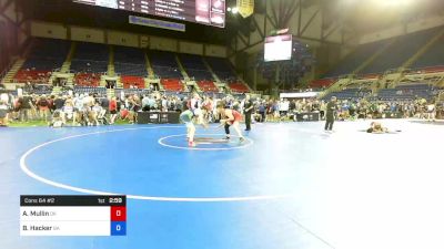 195 lbs Cons 64 #2 - Andrew Mullin, Oklahoma vs Brock Hacker, Georgia