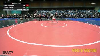 73 lbs Consi Of 8 #1 - Isaac Berrier, East Pennsboro vs Ceder Smith, Sanderson Wrestling Academy