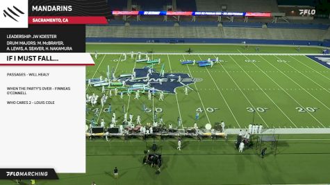 MANDARINS "IF I MUST FALL..." High Cam at 2025 DCI McKinney