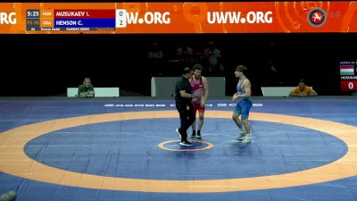 70 kg Bronze - Caleb Henson, USA vs Ismail Musukaev, HUN