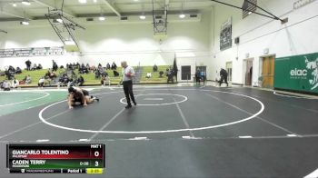 174 lbs Semifinal - Caden Terry, Moorpark vs Giancarlo Tolentino, Palomar