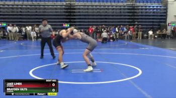 138 lbs Cons. Round 4 - Jake Limes, OTSEGO vs Brayden Gilts, LAKOTA