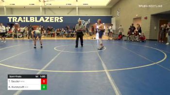 126 lbs Semifinal - Tate Sauder, Manhattan vs Kolbey Huneycutt, Goddard