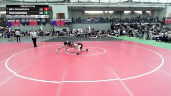 132 lbs Round Of 16 - Max Richardson, Killingly vs John Carrozza, Ridgefield