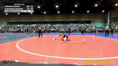 61 lbs Consi Of 8 #2 - Carolina Guillent, Socal Grappling Club vs Alessandra Marquez, Outlaws Wrestling Club