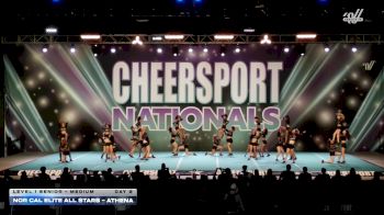 Nor Cal Elite All Stars - Athena [2026 L1 Senior - Medium Day 2] 2026 CHEERSPORT National All Star Cheerleading Championship