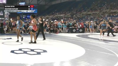 155 lbs Champ. Rd Of 128 - Aliyah Otto, New York vs Heather Butler, Alabama