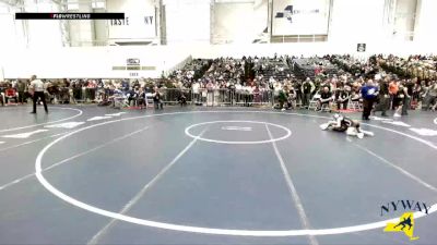 66 lbs Champ. Round 1 - Blaze Gaudioso, LeRoy Wrestling Club vs Xander Zybert, Gowanda Wrestling Club