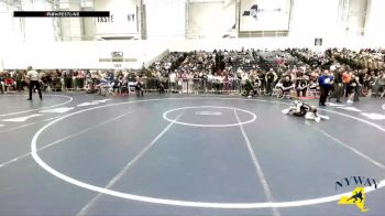 66 lbs Champ. Round 1 - Blaze Gaudioso, LeRoy Wrestling Club vs Xander Zybert, Gowanda Wrestling Club