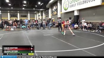 106 lbs Placement (4 Team) - Mileena Notaro, Nebraska Vipers Scarlet vs Cailyn Whittier, Wisconsin