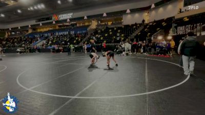 106 lbs Champ. Round 1 - Noah Gutierrez, Huntley vs Ty Martin, Don Bosco