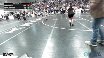 105 lbs Consolation - Harley Edwards, Locust Grove Youth Wrestling vs Joely Hunt, Vian Wrestling Club