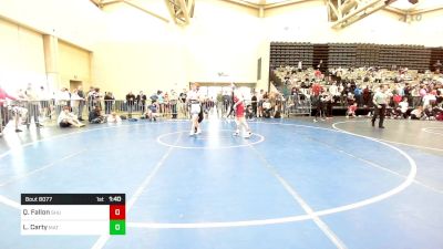 141-A lbs Semifinal - Quinn Fallon, Sacred Heart vs Luke Carty, Mat Return