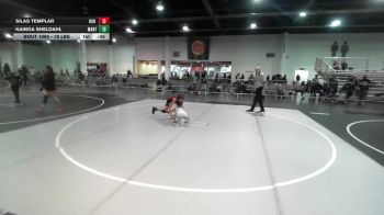 78 lbs 2nd Place - Silas Templar, Run To Danger vs Kainoa Sheldahl, Mantanona TC