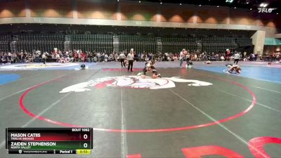 175 lbs Cons. Round 1 - Zaiden Stephenson, North Valley vs Mason Catiis, Twelve Bridges