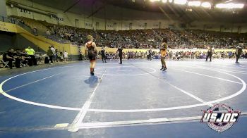 92 lbs Round Of 16 - Rhylen Harris, Eastside Pride Wrestling Club vs Brock Thompson, Cushing Tigers