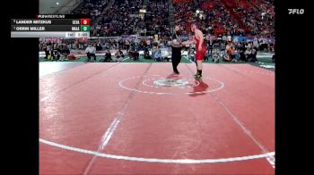3A 285 lbs Quarterfinal - Orrin Miller, Malad vs Lander Mitzkus, Clearwater Valley