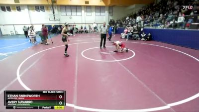 106 lbs 3rd Place Match - ETHAN FARNSWORTH, Antelope Union vs Avery Navarro, Arizona Lutheran HS